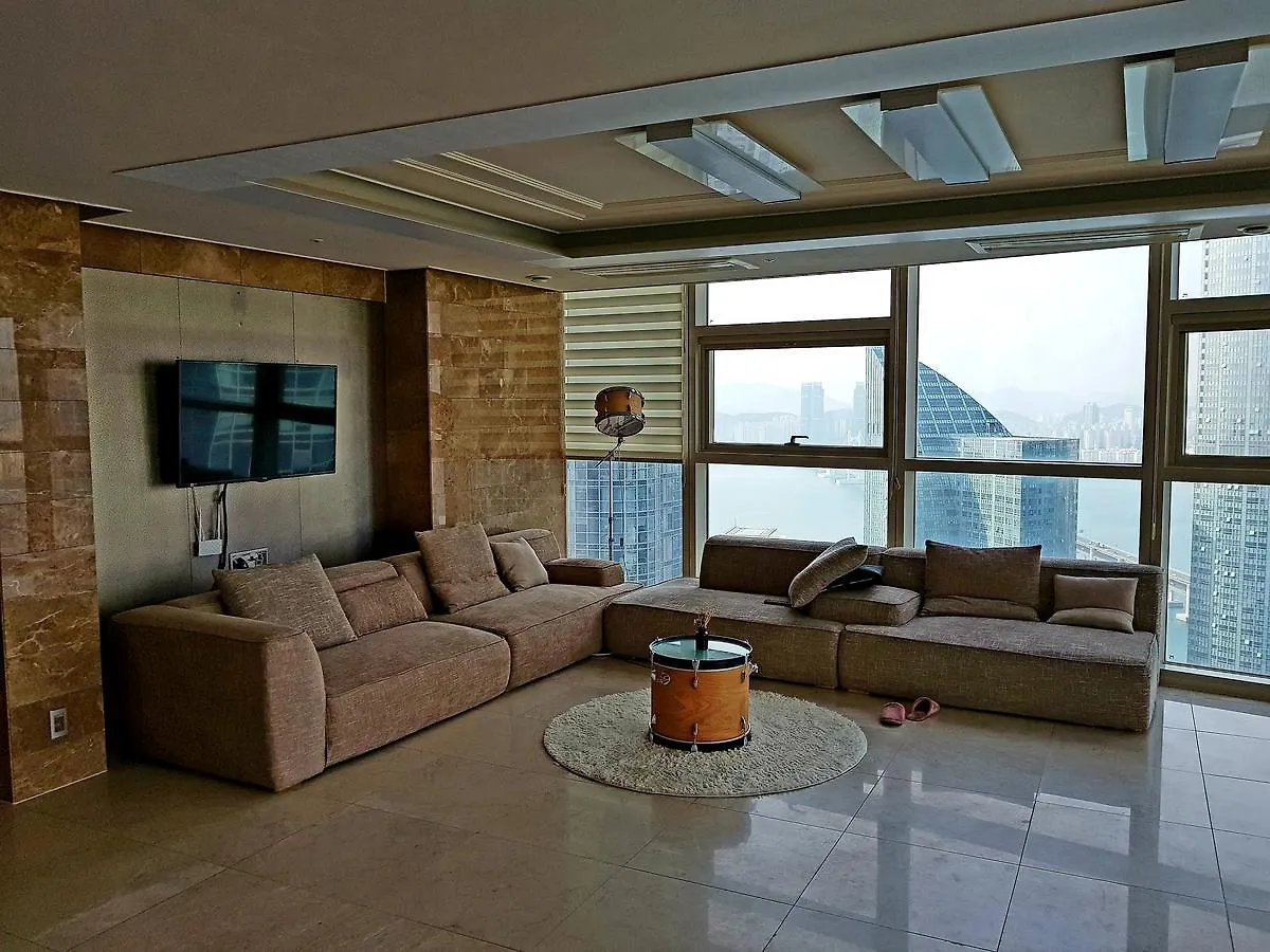 釜山 Haeundae Zenith Sky Penthouse酒店 公寓