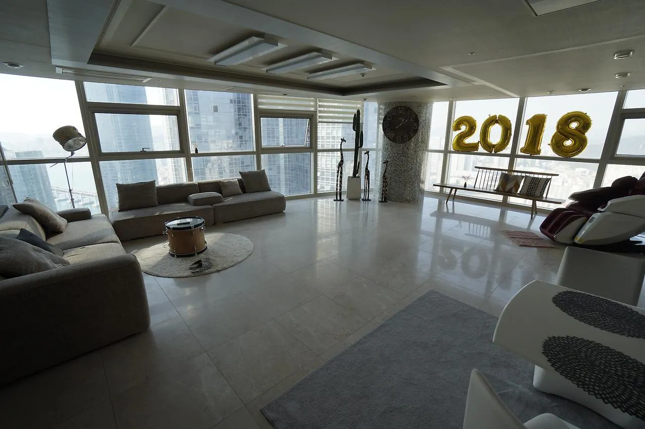 釜山 Haeundae Zenith Sky Penthouse酒店 韩国